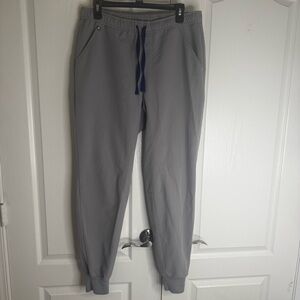 Figs Gray Jogger Scrub Pants
